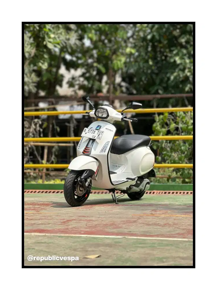 TERMURAH PIAGGIO VESPA SPRINT S150 FACELIFT NEW MODEL TAHUN 2024 PUTIH