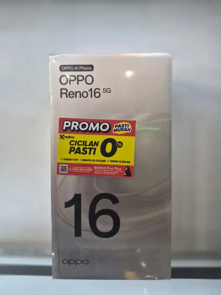 Oppo Reno 16F 5g, ,bisa tanpa dp, bunga 0