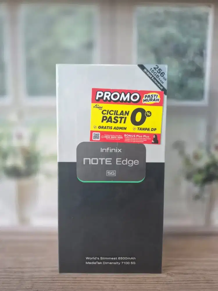 Ready Infinix note edge 8/256 bisa kredit tanpa DP
