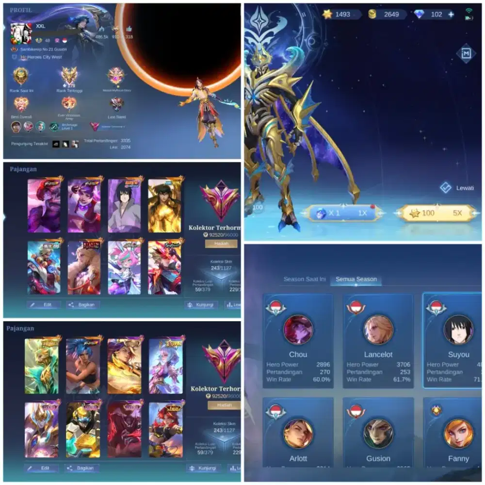 Akun mobile legend