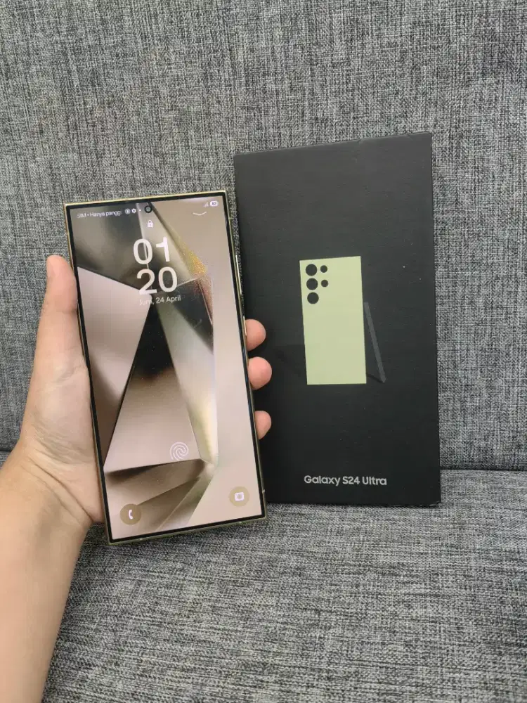 Samsung S24 Ultra 12/512 Fulset ori resmi sein no minus mulus