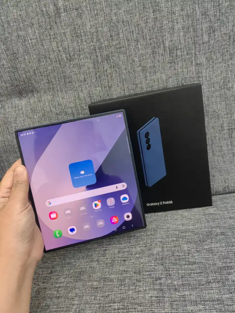 Samsung Z Fold 6 12/256 Fulset ori resmi sein no minus