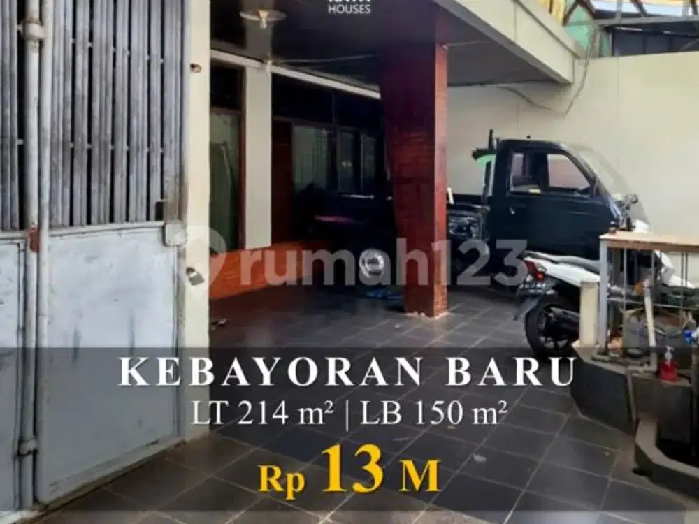 Rumah Lama One Gated Sistem Dekat Blok M Plaza