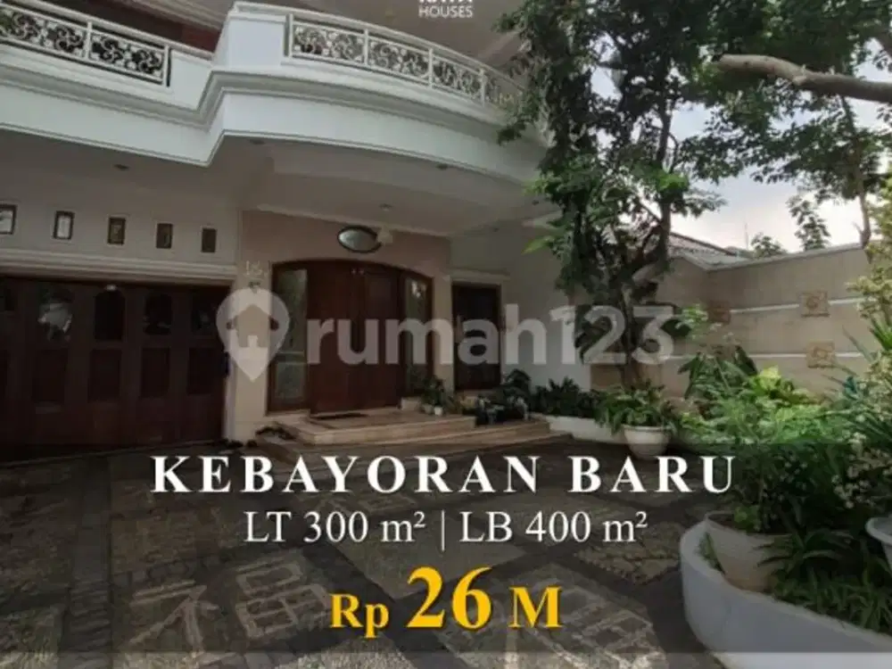 Di Jual Rumah 2 Lantai di Kebayoran Baru