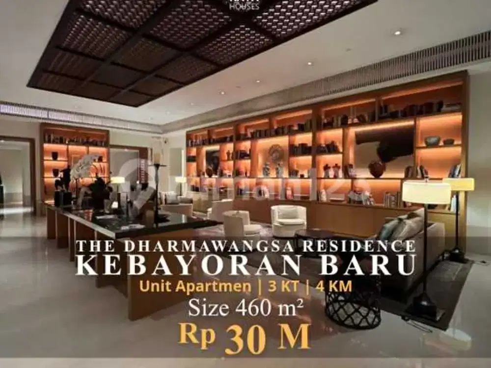 Apartemen di Darmawangsa Residen Dg 3 Kamar Tidur
