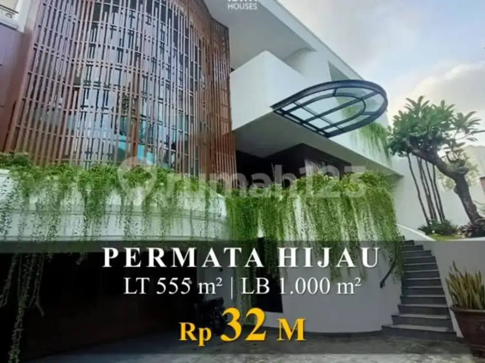 Rumah Bagus Siap Huni Di Lokasi Permata Hijau Bebas Banjir