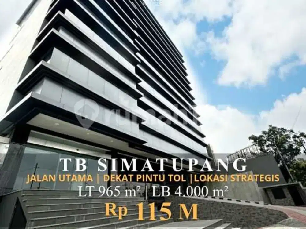 Gedung Baru 8 Lantai di Jalan Tb Simatupang