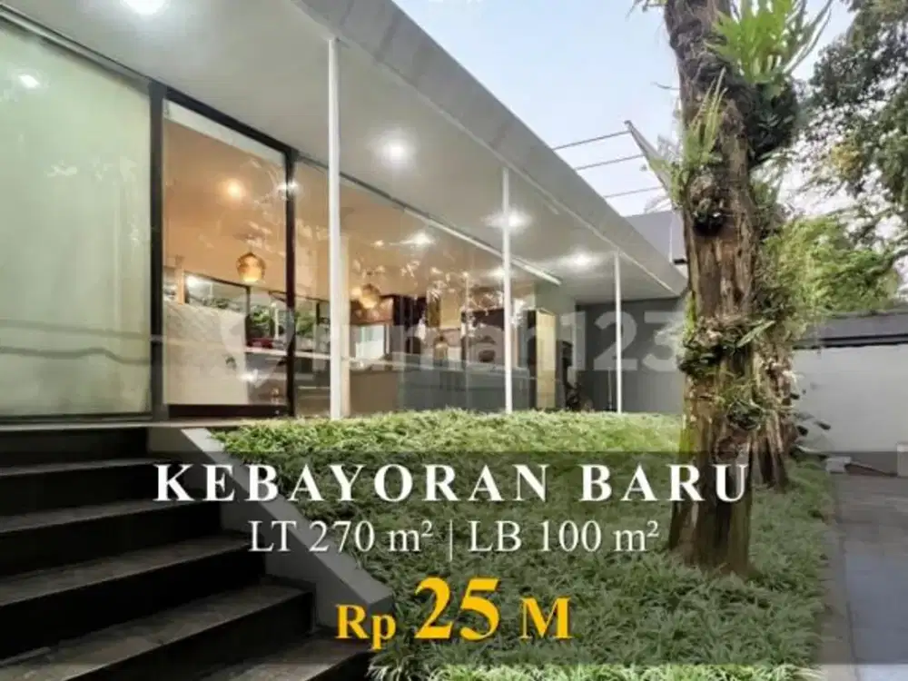 Rumah untuk Usaha atau Kantor di Wijaya Kebayoran Baru