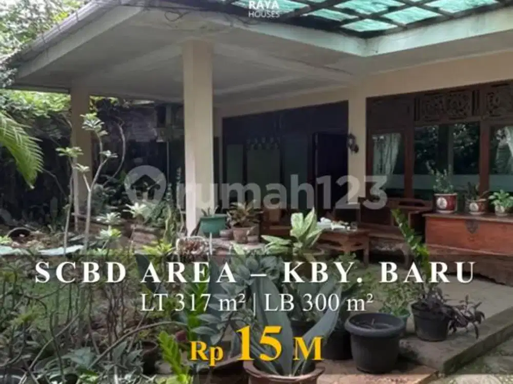 Rumah Lama Dekat Sbcd Hanya 50 Meter ke Woltermongisidi Senopati