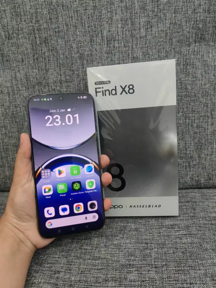Oppo Find X8 12/256 Fulset ori resmi sein no minus