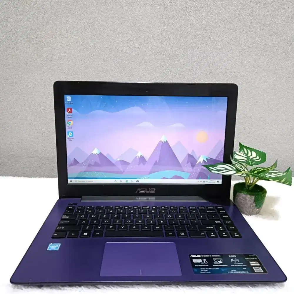 LAPTOP MURAH ASUS X453S INTEL N3050 RAM 4GB HDD 500GB LAYAR 14.0 INCH