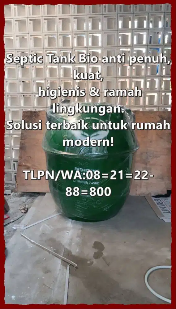 Septictank, Sepiteng Biofilter, Biotank, Biofil, Biotech,