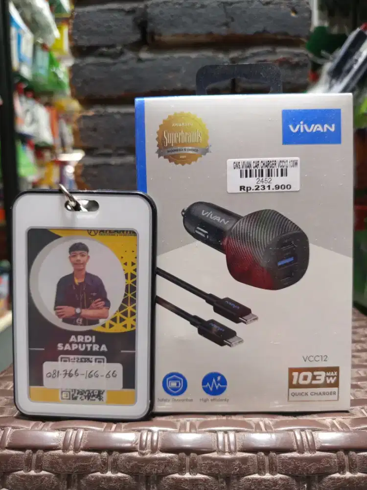 VIVAN CAR CHARGER VCC12 130W