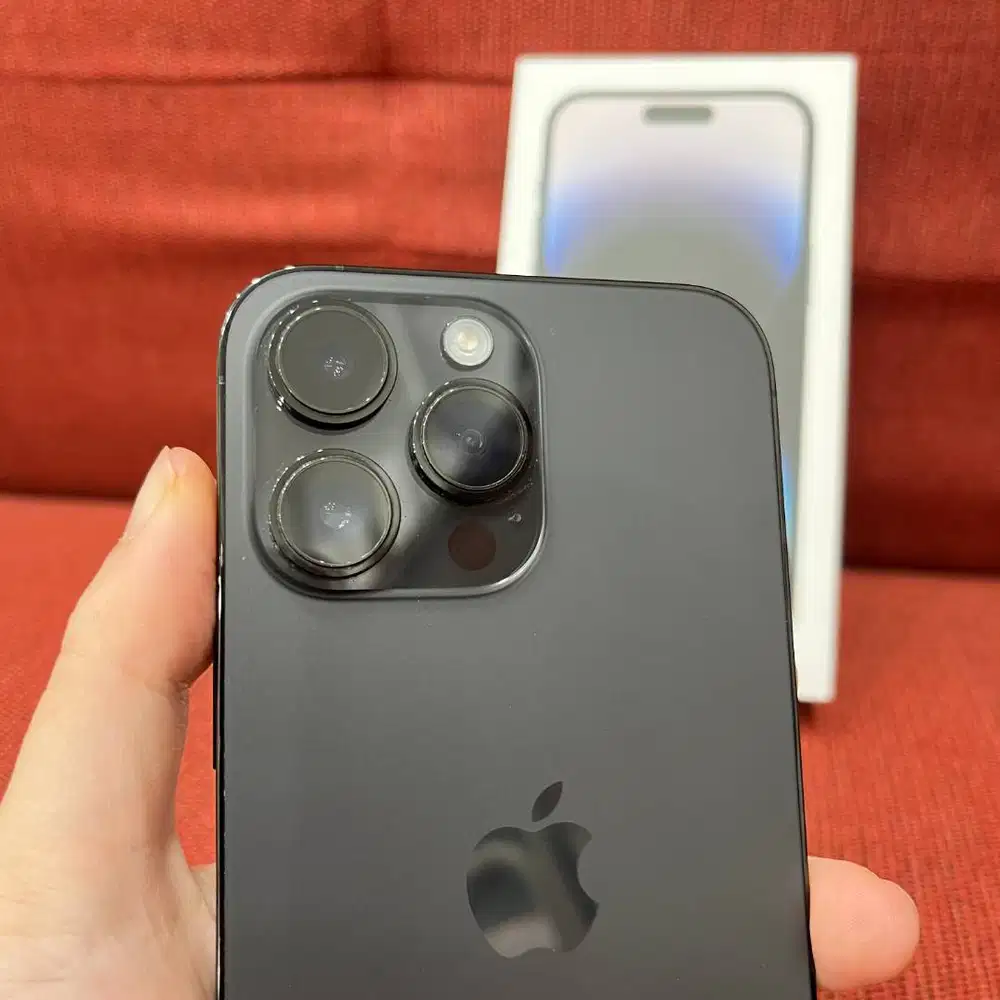 iPhone 14 Pro Max Space Black 128GB second iBox Fullset