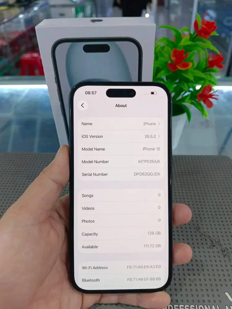 IPHONE 15 128GB SECOND IBOX