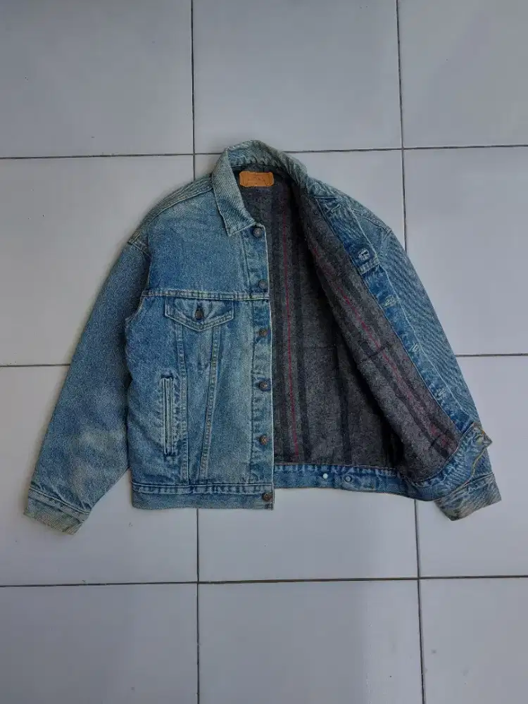 Levi's Trucker Type 3 Vintage 80's Denim Jacket Jaket Jeans