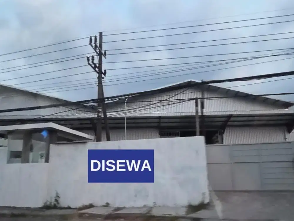 Disewakan Gudang 2 Jejer di Nol Jl Raya Menganti Gresik