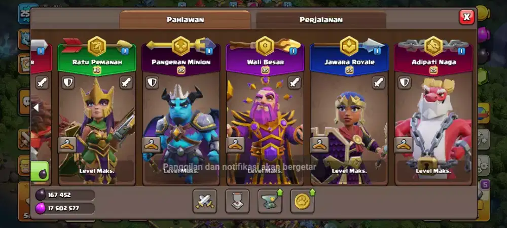 Akun COC th 18 max