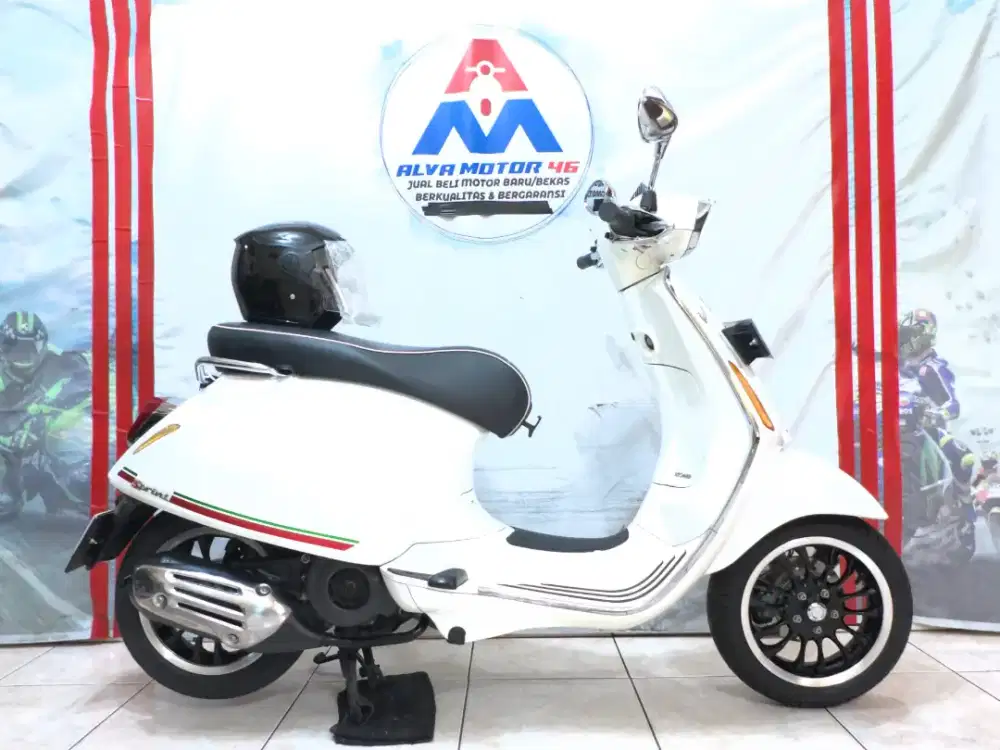 VESPA SPRINT 150 I GET ABS FACELIFT TH 2020 LIKE NEW 99% MULUS ORI