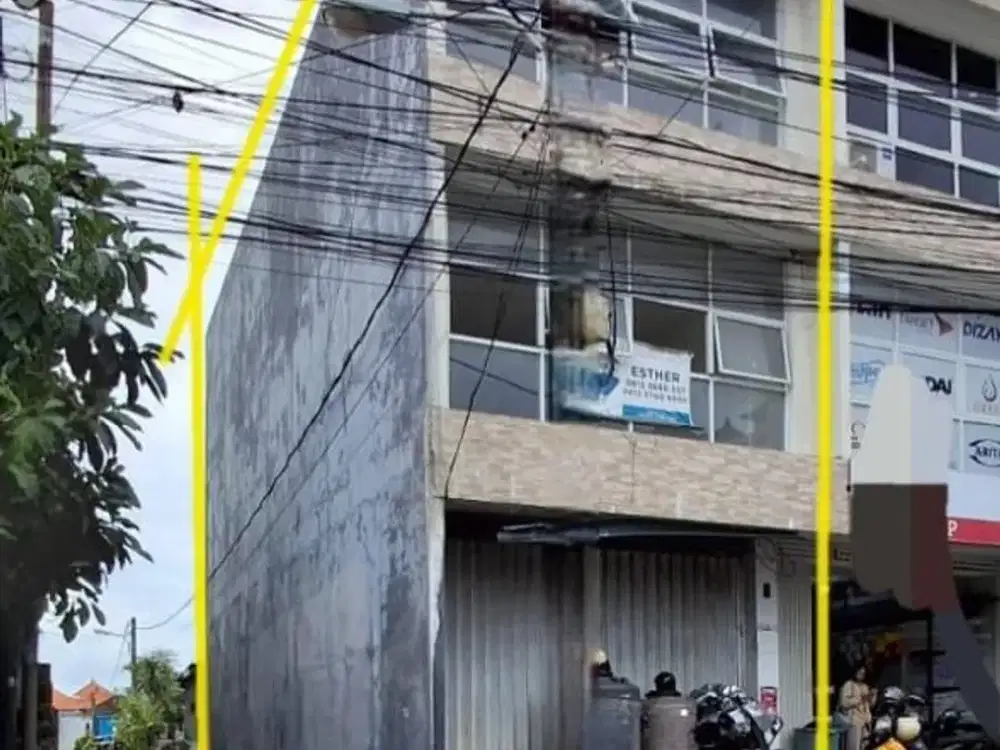 Dijual Ruko 3 Lantai di Tengah Kota Denpasar