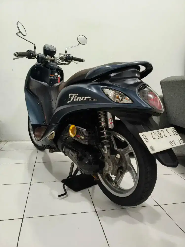 Yamaha fino Grande 125thn 2019 lengkap B DKI