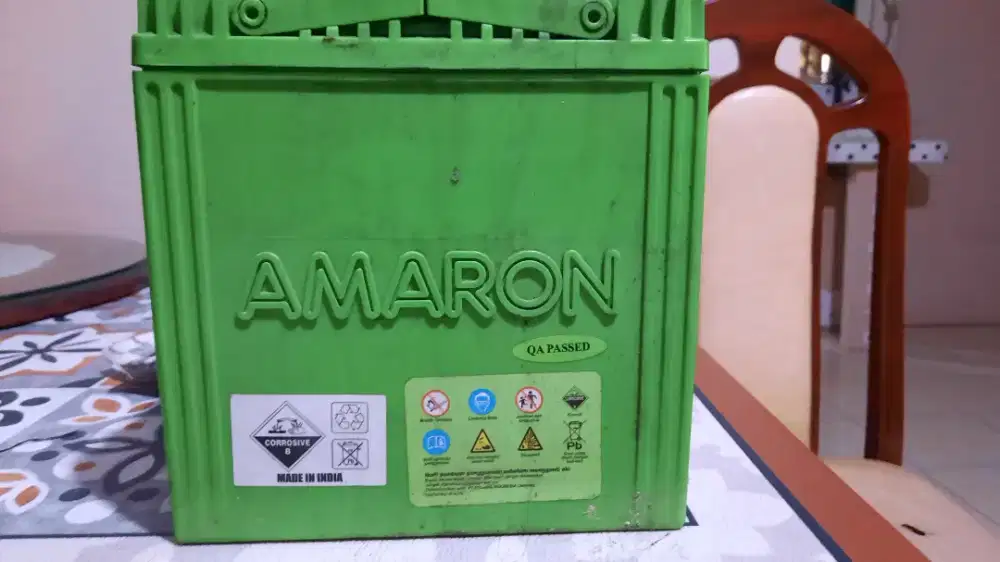 Aki Amaron NS40Z HL-42B20L kondisi Drop