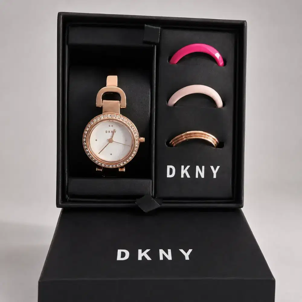 Jam tangan wanita DKNY Quartz silver Dial ladies NY2890