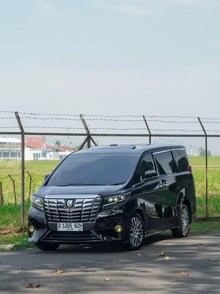 Toyota Alphard G ATPM 2015 km 63 ribu ANTIK!!