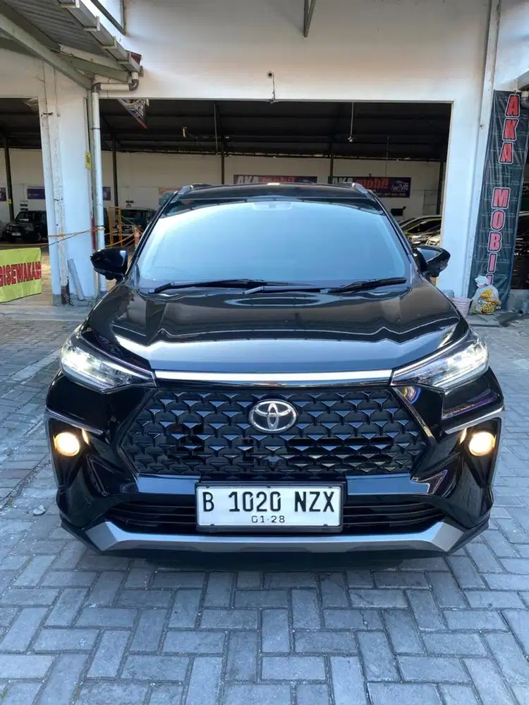 Toyota Veloz Q 2023 Matic Hitam Full Ori Tgn1 Bebas laka banjir Murah