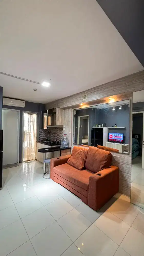 Disewakan 2 BR FF Siap Huni Perenam Bulan Apartemen Bassura City