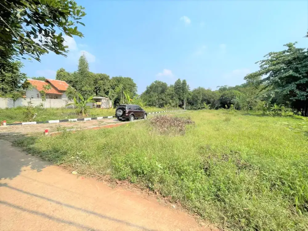 Tanah Kavling 1 Juta-an/m2, Siap Balik Nama Dekat Jl. Raya Setu Bekasi