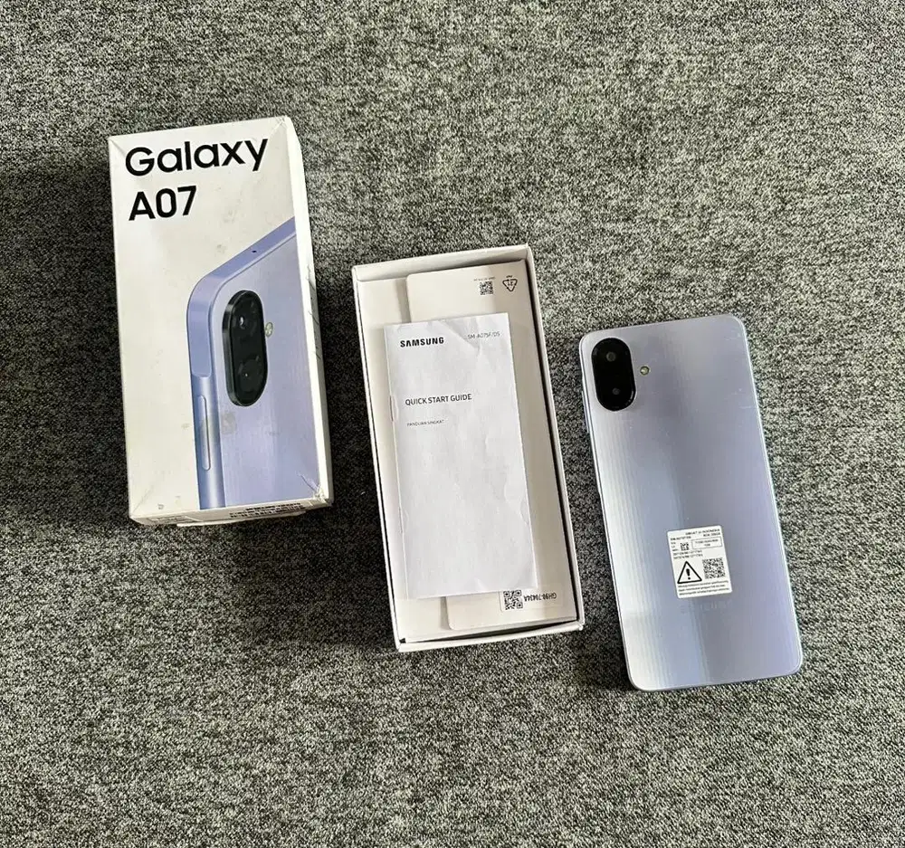 Samsung A07 8/256GB Garansi aktif Mulus No Minus