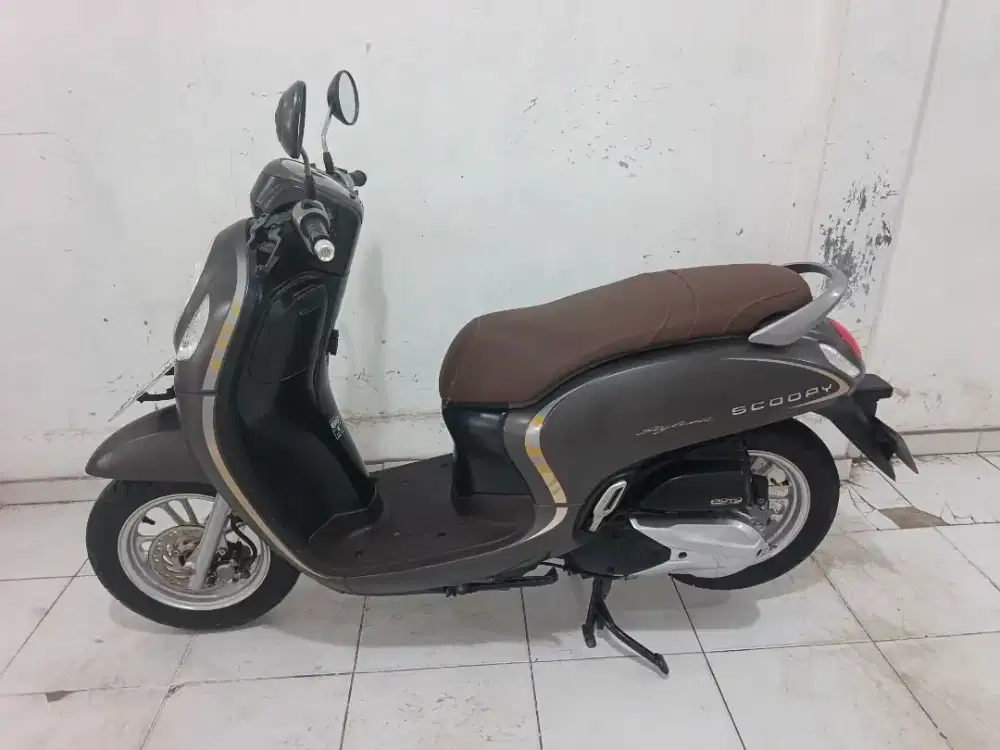 Jual beli scoopy remot th 2020 samping kompelik Andika hairi motor bjm