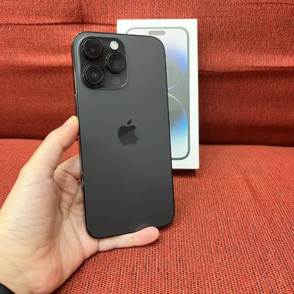 iPhone 14 Pro Max Space Black 128GB second iBox Fullset