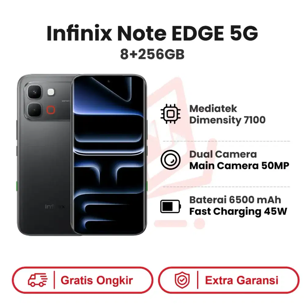 Infinix Note Edge 5G RAM 8+8GB ROM 256GB Dimensity 7100 5G