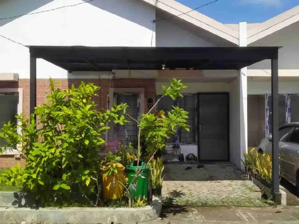 Dijual cepat rumah 1 lantai diperumahan Hacaca Village Marunda Bekasi, hadap Utara