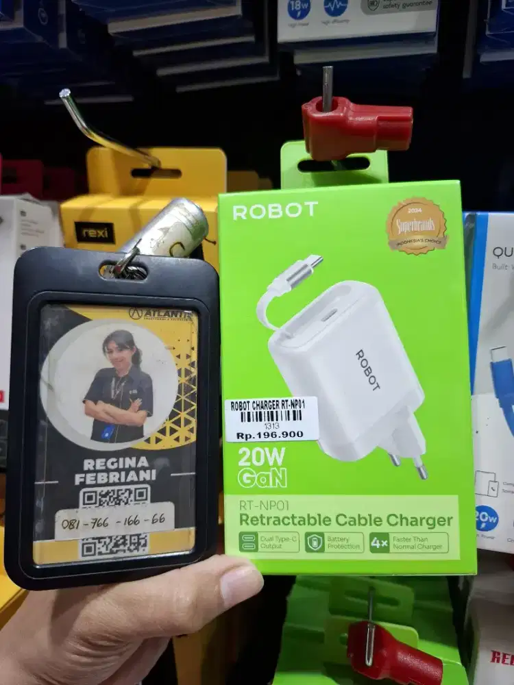 ROBOT CHARGER RT-NP01 | ATLANTIS DAHSYAT