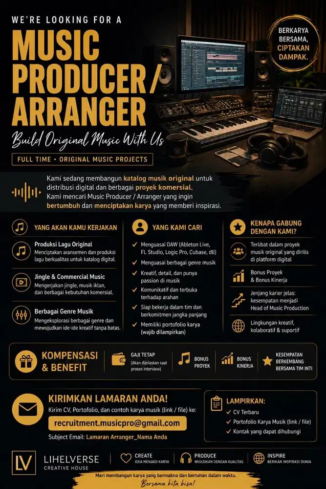 Music Producer/Arranger