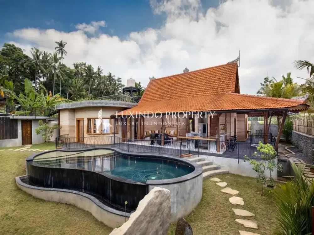 DISEWAKAN JANGKA PANJANG VILLA DENGAN 4 KMAAR TIDUR DI UBUD