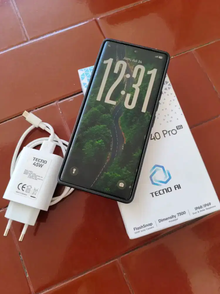 Camon 40 pro 5G, lengkap mulus mantappp