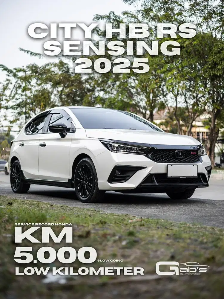 (Harga Cash) Honda City Hatchback RS Sensing 2025 / City HB RS Sensing