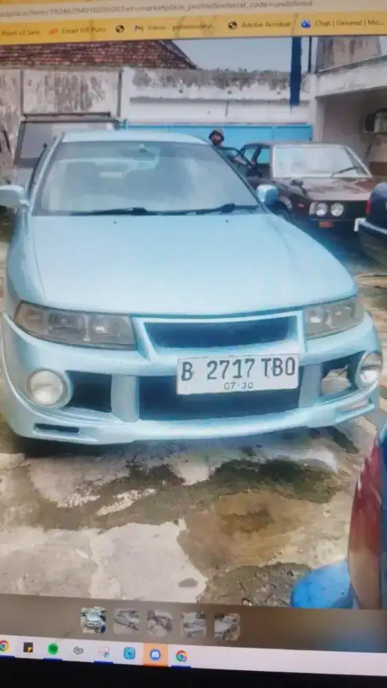 Lancer evo5 matic antik spr mulus2002.langka 1.6 Sei