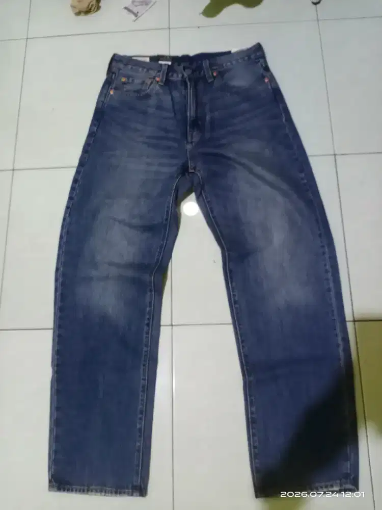 Celana jeans pria Levis Big E 568 Premium Original  Loose Fit