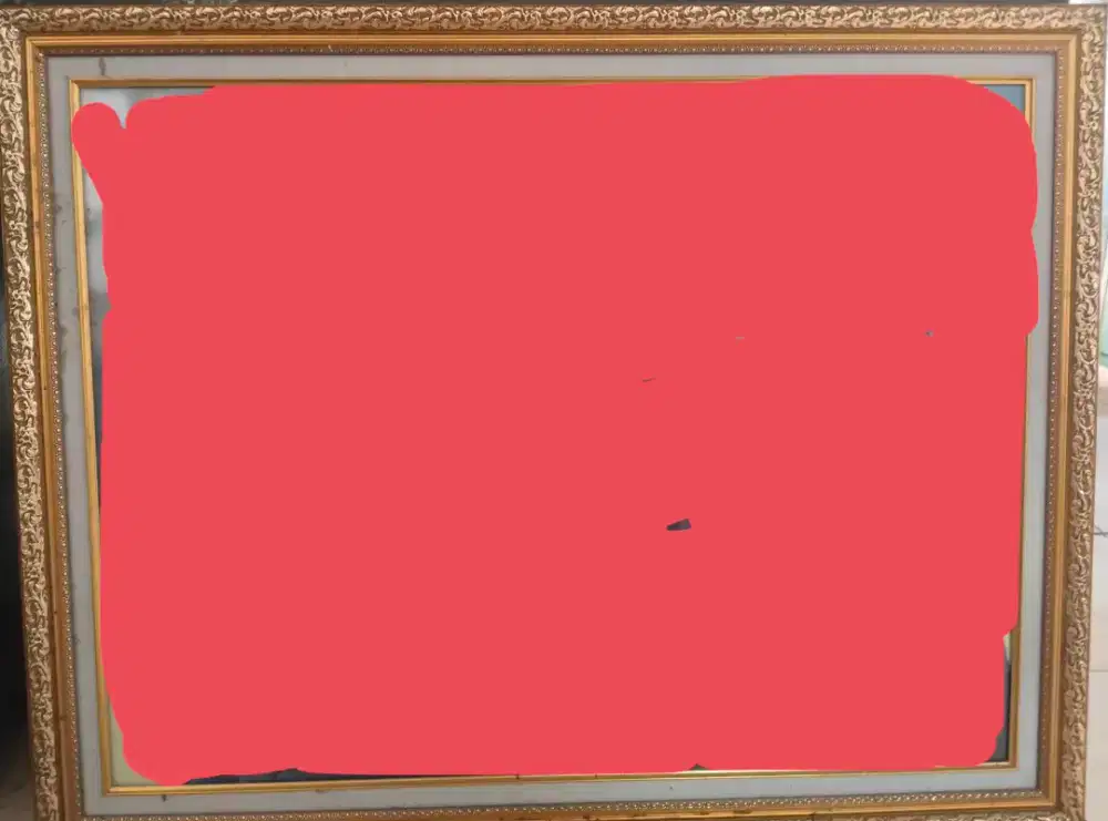 Frame foto 24R Jumbo Ukuran Gold