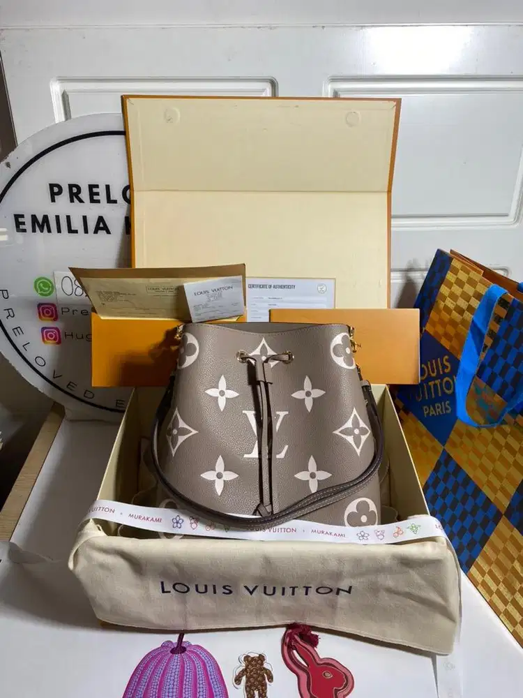 preloved Néonoé MM Tourterelle / Crème Bicolor
