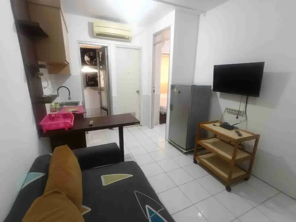 Apartemen Rapih Gading Nias Residence full furnished siap huni disewakan tower Alamanda lantai sedang Kelapa Gading Jakarta Utara