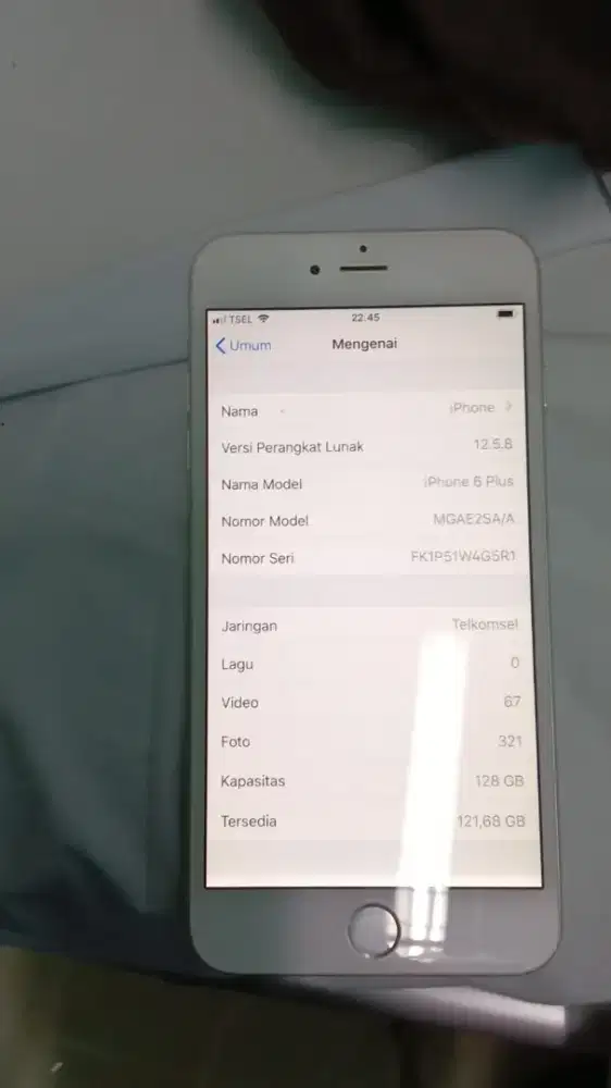 Jual HP I-Phone 6s plus batangan ibox