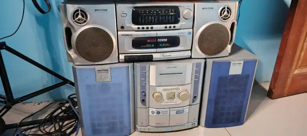 Radio tape polytron jadul