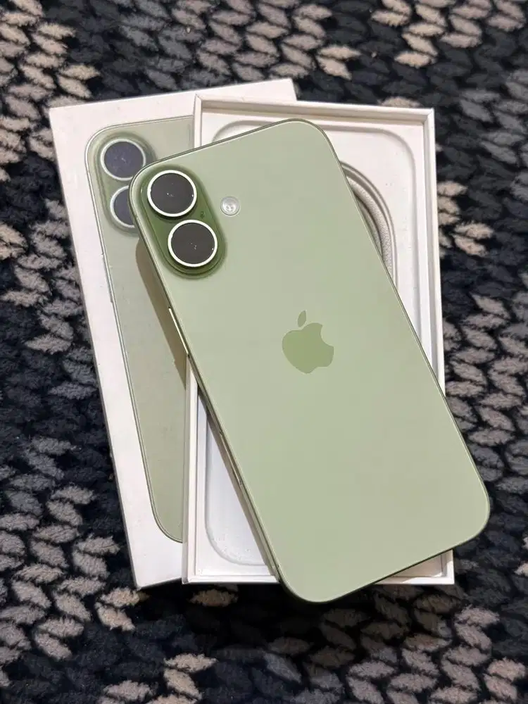 Iphone 17 256gb sage second resmi indo