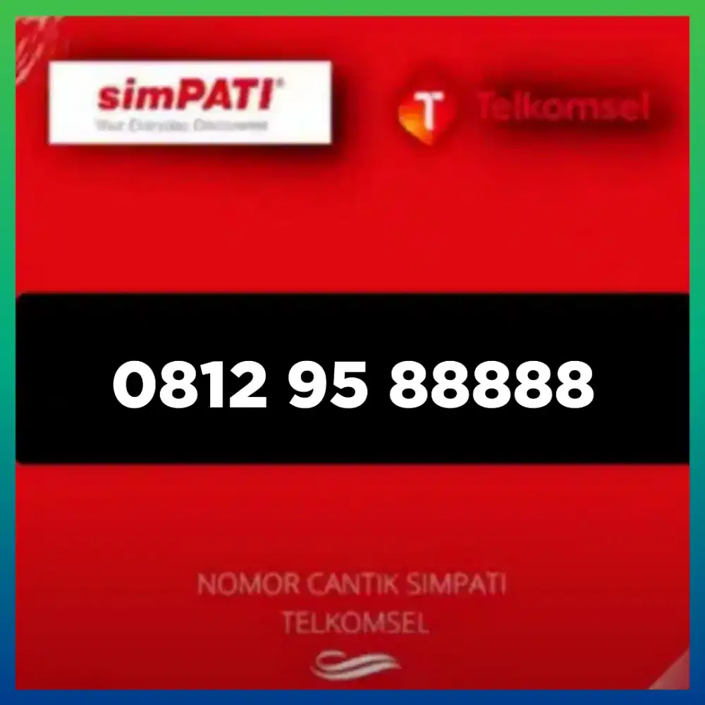 Nomor cantik simpati Telkomsel super